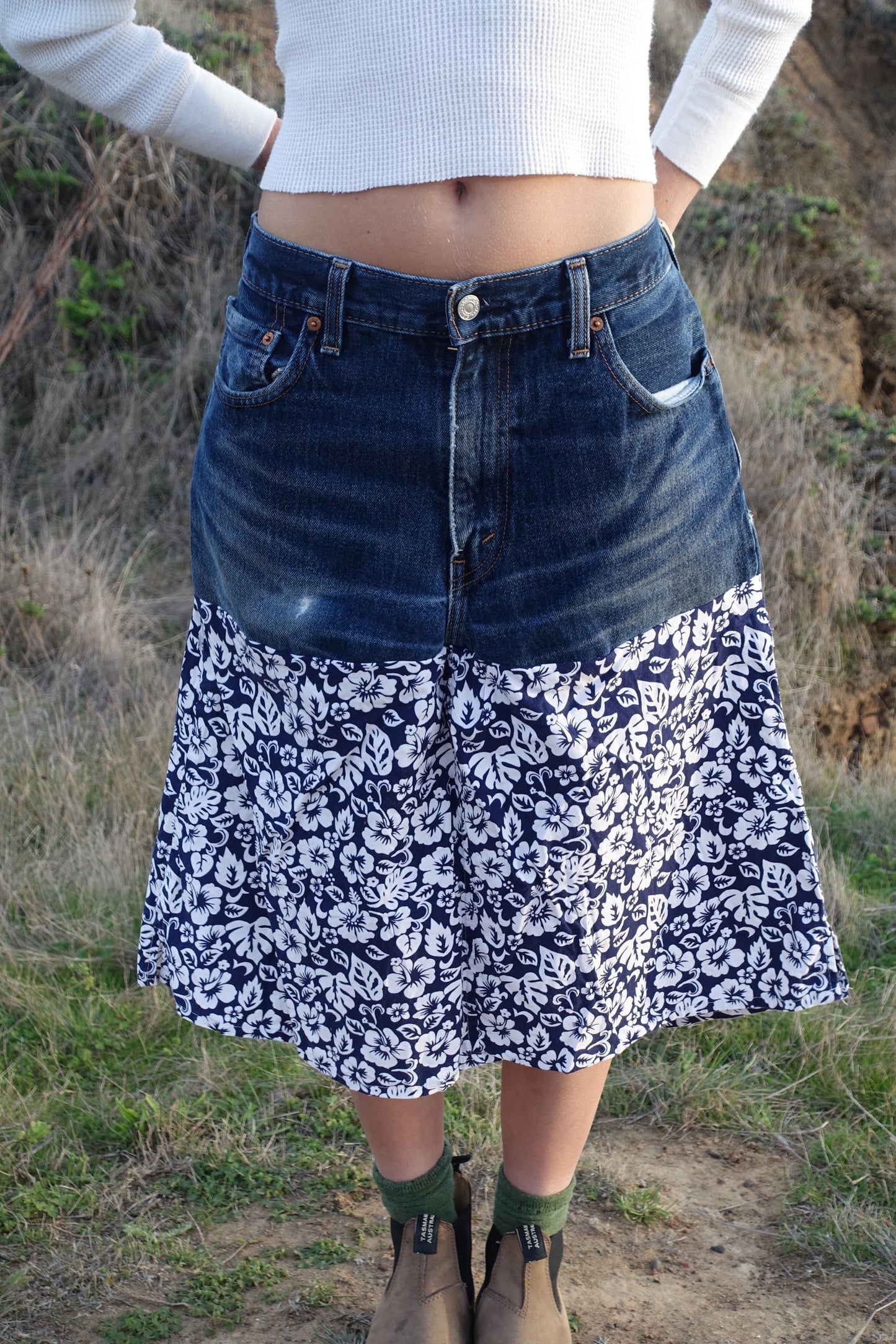 hibiscus skirt