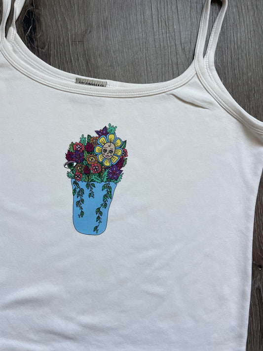 all the flowers tank top