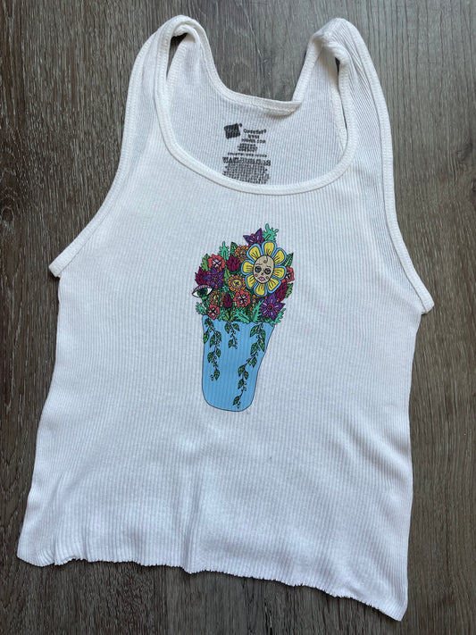 all the flowers tank top