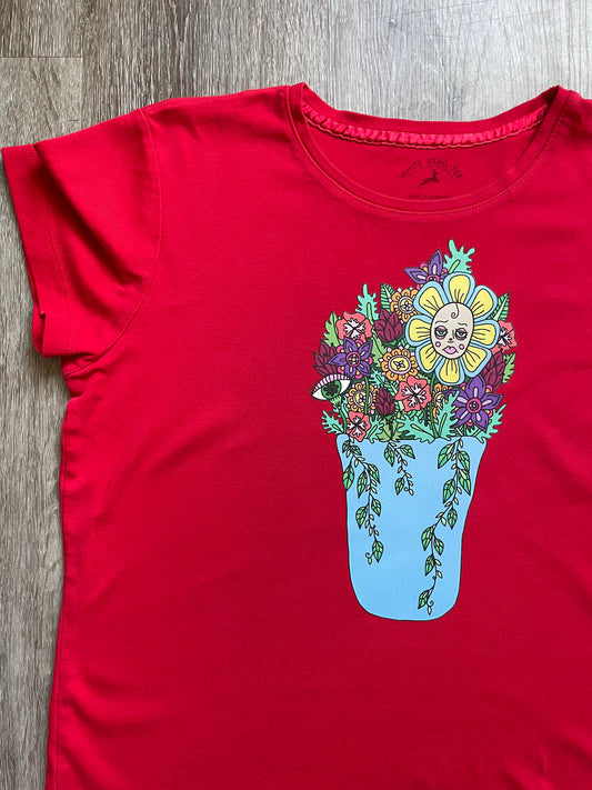 all the flowers t shirt